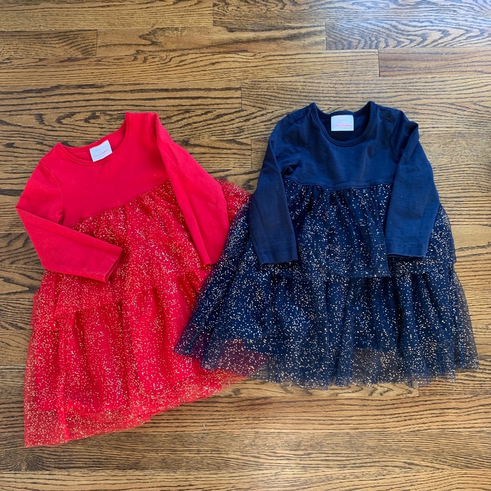 Hanna Andersson sparkle dresses